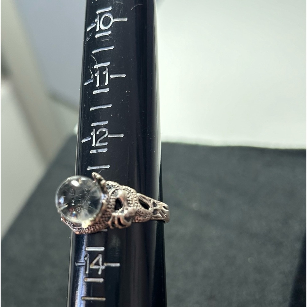 Sterling Silver Dragon Ring - image 4